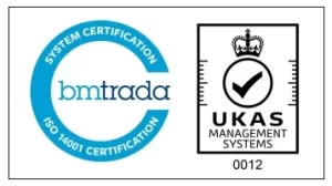 BM Trada ISO 14001 Certification UKAS Line